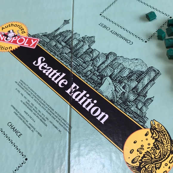 Monopoly Seattle Edition | Real Estate Family Board Game - Picture 12 of 16